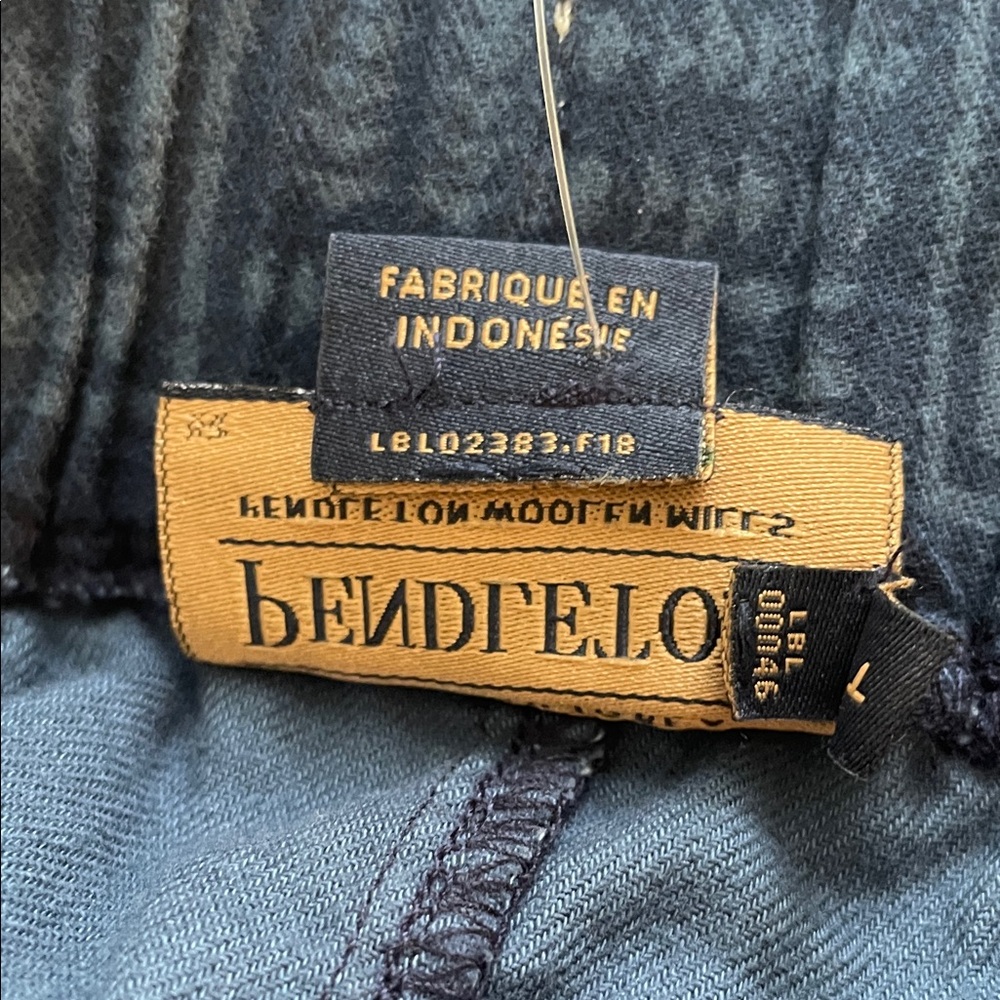 Pendleton Men's Blue Patterned drawstring Pants n… - image 13